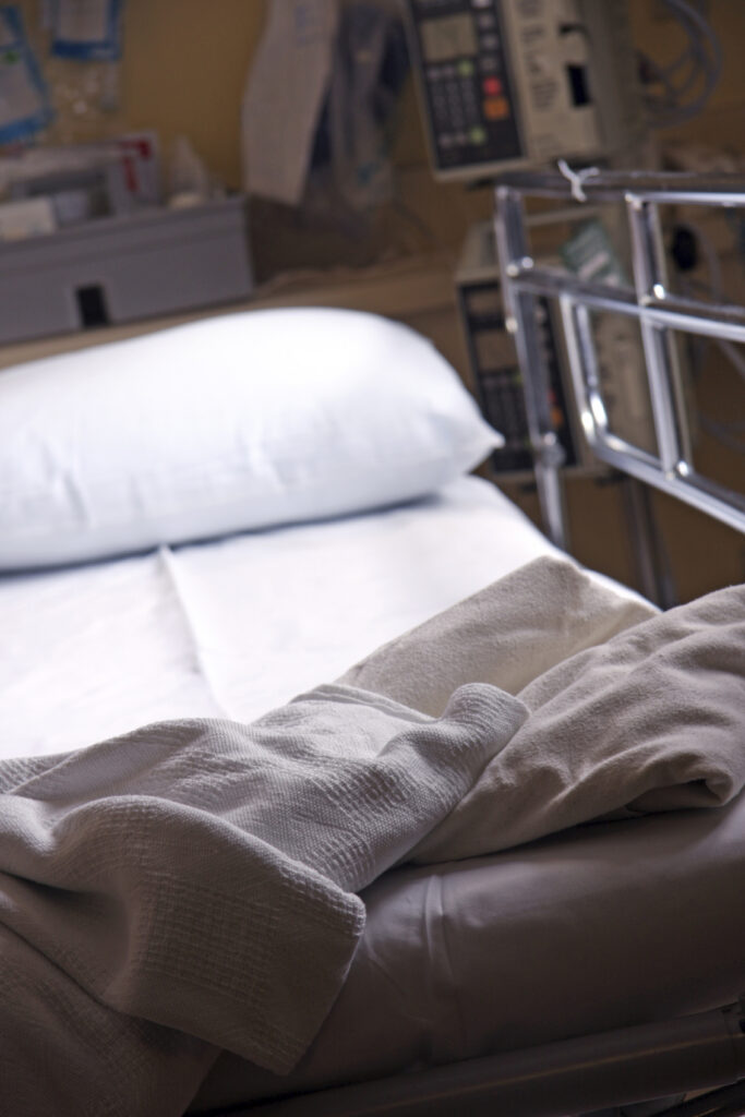 hospital bed